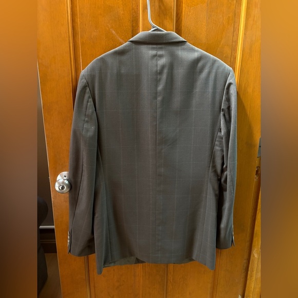 Jean-Paul Germain Mens Suit Jack Blazer Size 40R Gray Color 100% Pure Wool - Picture 14 of 16